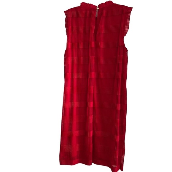 JULIA JORDAN Sheath Mini Dress in Vibrant Red Size 6 — NWT - Picture 3 of 11